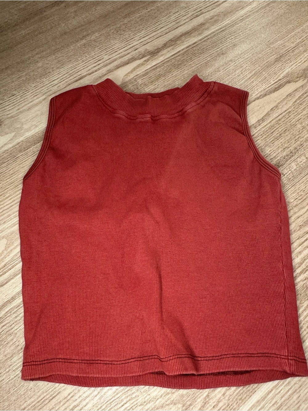 Women’s Red Sleeveless Tank Top